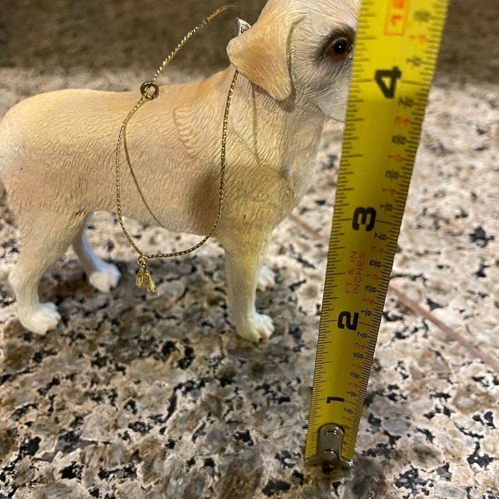 Yellow Lab Ceramic Ornament - Picture 6 of 10